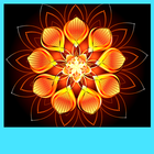 Glowing Flower Live Wallpapers ikon