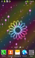 Glowing Flower Live Wallpapers syot layar 3