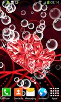 Diamond Hearts Live Wallpapers اسکرین شاٹ 1