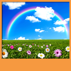 regenboog live wallpapers-icoon