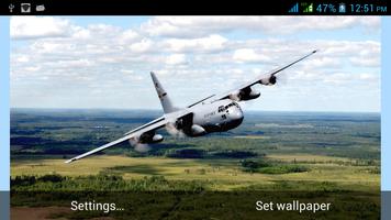 Military Aircraft Live Wallpap Plakat