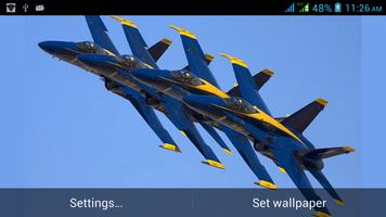 برنامه‌نما Aircraft Live Backgrounds عکس از صفحه