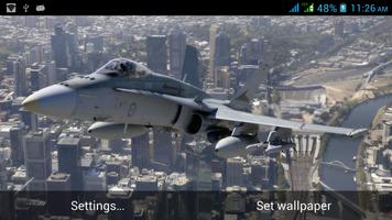 برنامه‌نما Aircraft Live Backgrounds عکس از صفحه