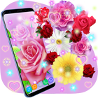 Flores Live Wallpaper HD icono