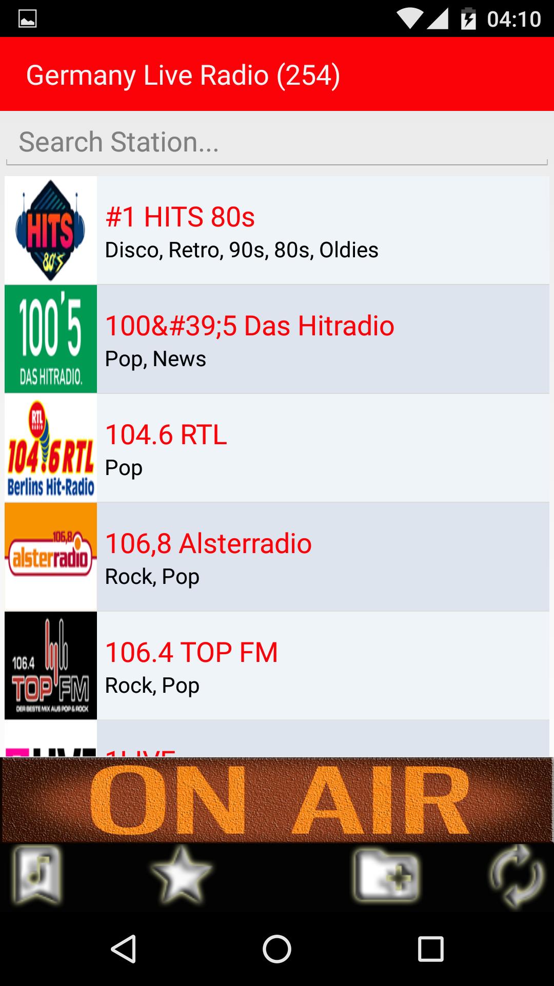 Online German Radio hits Music and Talk for Android - APK Download
