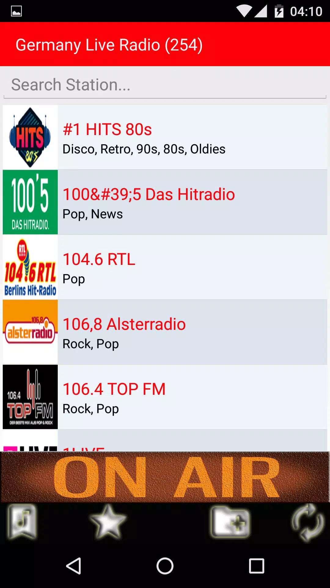 Online German Radio hits Music and Talk APK for Android Download