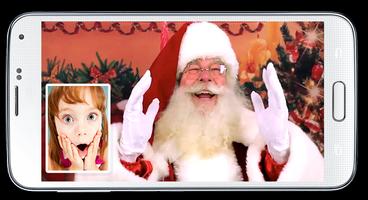 Santa Claus Xmas Video Call โปสเตอร์