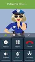 Fake Call - Kids Police screenshot 1
