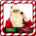Santa Claus Video Live Call icône