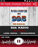 Radio Andrade FM - Dom Basílio - BA Plakat