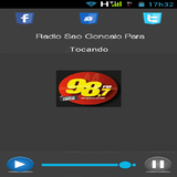 Radio 98 FM Sao Gonçalo Do Para-MG Zeichen