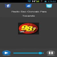 Radio 98 FM Sao Gonçalo Do Para-MG captura de pantalla 1