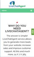 Live Chat Agent الملصق