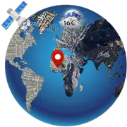 GPS Live Earth Map Tracker - Live Street View