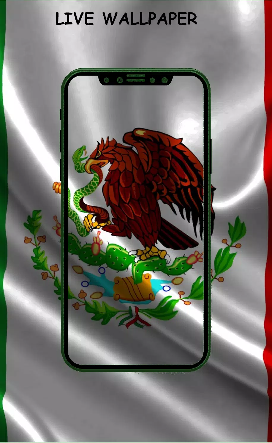 Descarga de APK de Bandera de México 3D fondo de pantalla en vivo para  Android