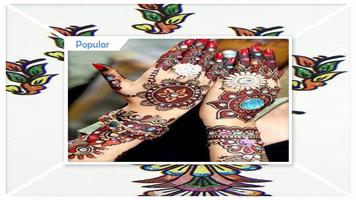 Colorful Mehndi Design screenshot 1