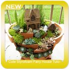 Cute Styrofoam Fairy House Tutorial ไอคอน