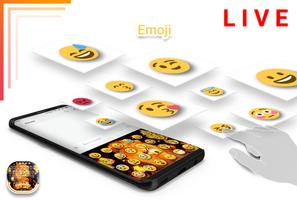 Lion Keyboard Affiche