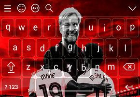 Keyboard For Liverpool poster