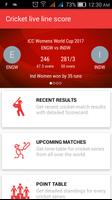 Cricket Live Line Score पोस्टर