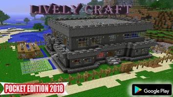Lively Craft : Crafting and survival स्क्रीनशॉट 3