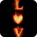Fiery love live wallpaper-APK