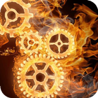 Fiery mechanism LWP icon