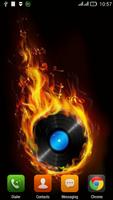 Fiery musical disc LWP poster