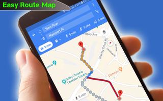 la navigation route Plans: GPS chemin chercheur capture d'écran 3