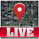 Live maps satellite street view Guide آئیکن