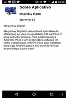 برنامه‌نما Mega Boy Digital عکس از صفحه