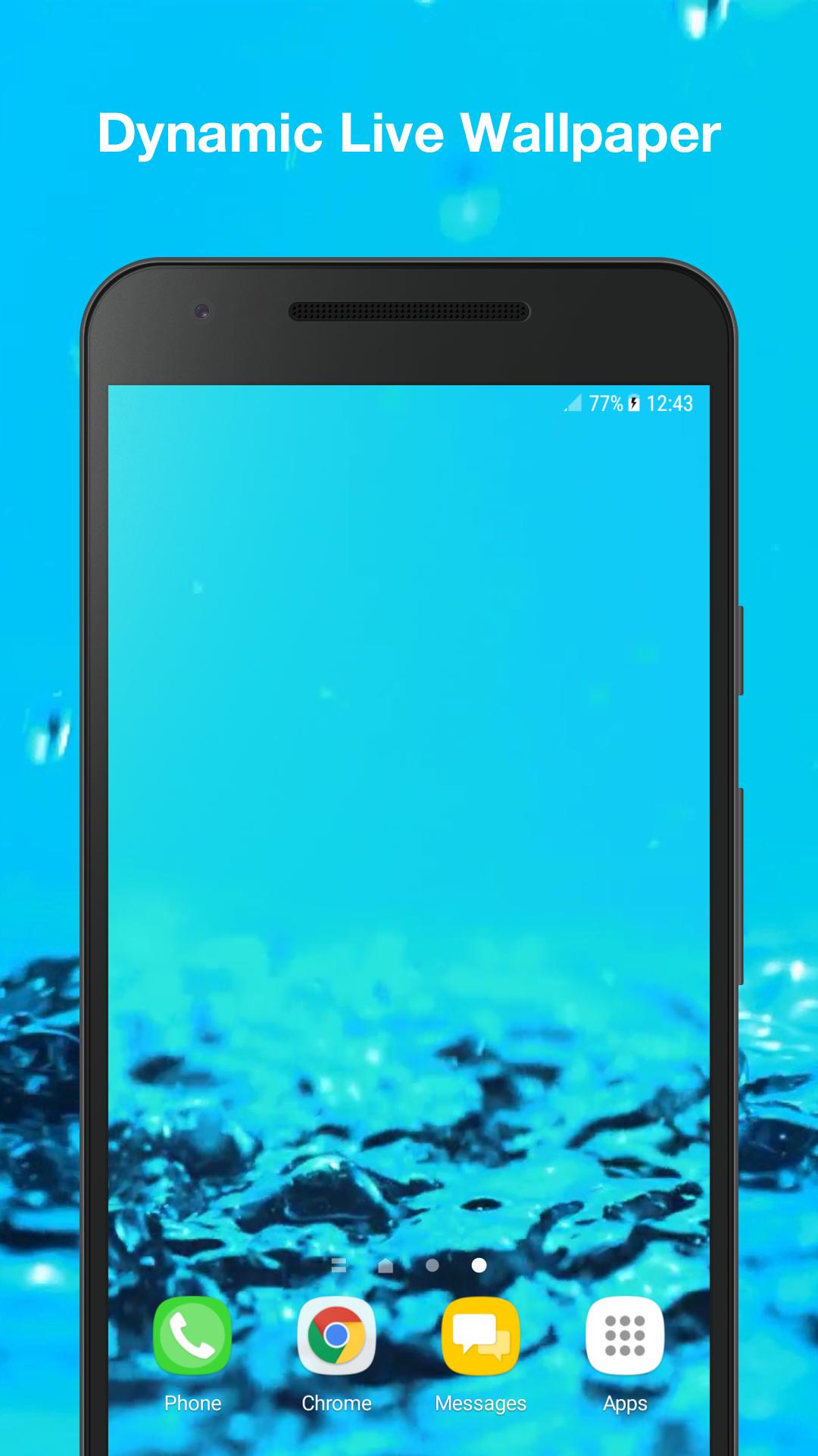 Android 用の 水滴アニメーション壁紙 Apk をダウンロード