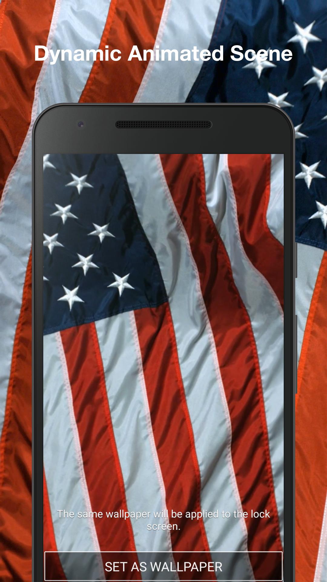 3d American Flag Live Wallpaper For Android Apk Download - the american flag id roblox song