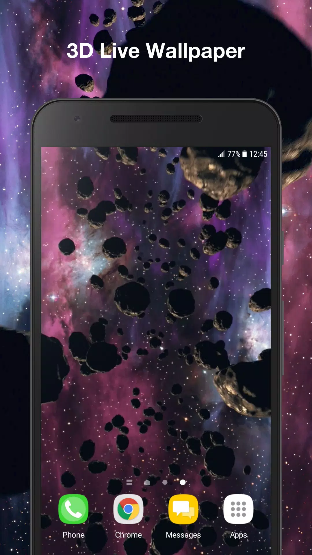 Descarga de APK de Asteroides 3d Fondo Animado para Android Descarga de APK de Asteroides 3d Fondo Animado para Android