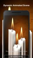 3d Candles Live Wallpaper 截圖 1