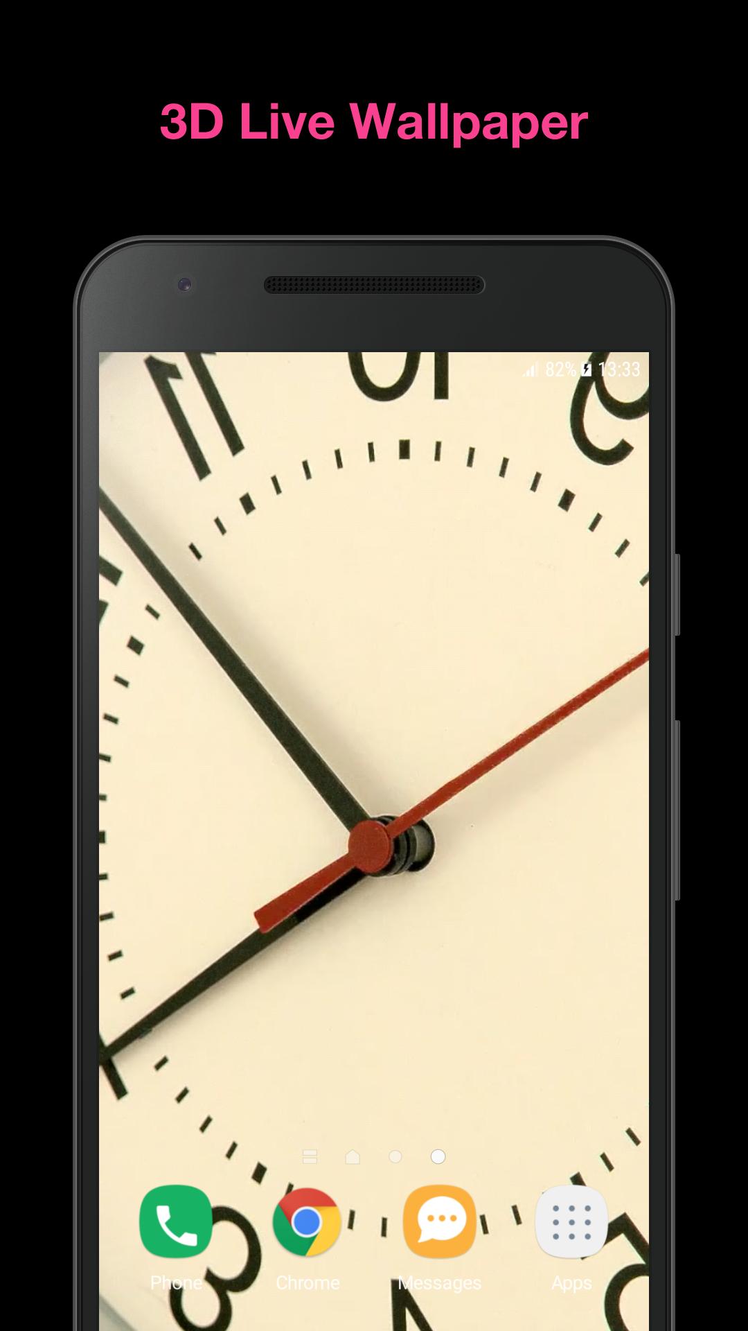 Horloge 3d Fond Décran Animé Pour Android Téléchargez Lapk