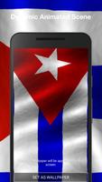 3d Drapeau Cuba Fond d'écran capture d'écran 1