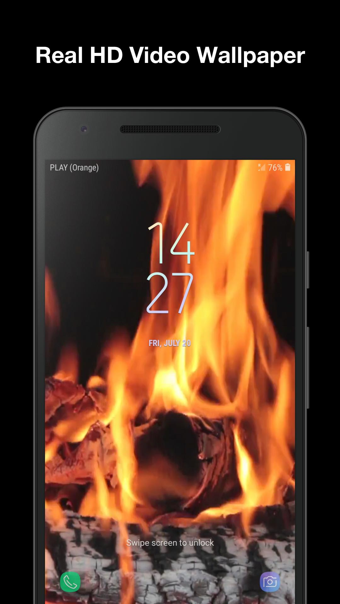 Echtes Feuer Animierte Hintergrundbilder Fur Android Apk Herunterladen