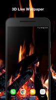 Real Fireplace Live Wallpaper poster