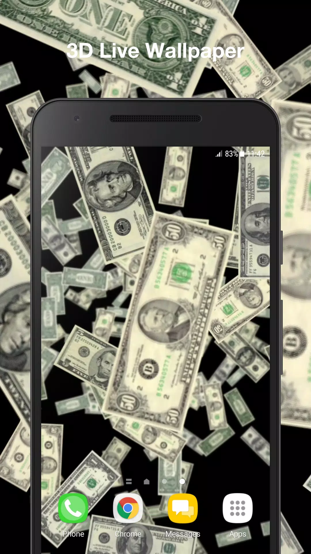 Android İndirme için Gerçek Para Duvar Kağıdı APK