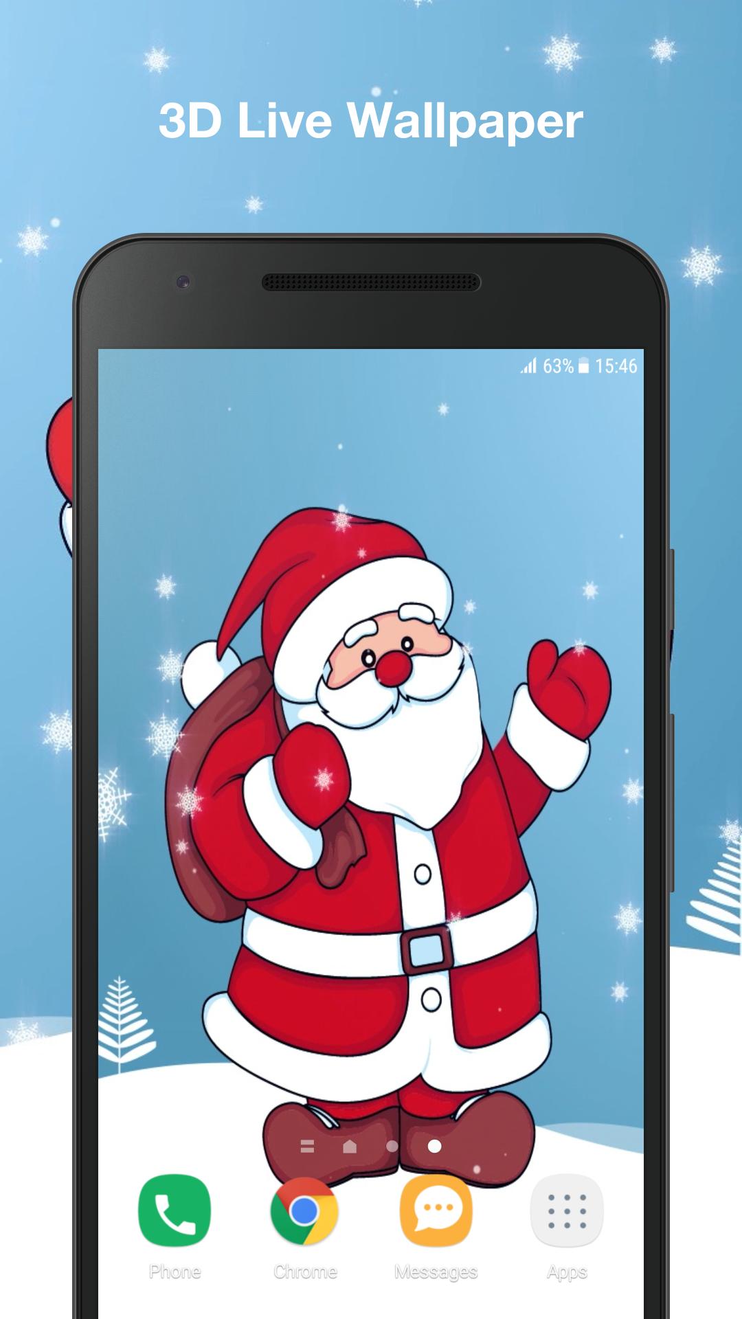 Père Noël Fond Décran Animé Pour Android Téléchargez Lapk