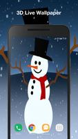 Snowman Live Wallpaper poster