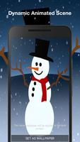 Snowman Live Wallpaper screenshot 1