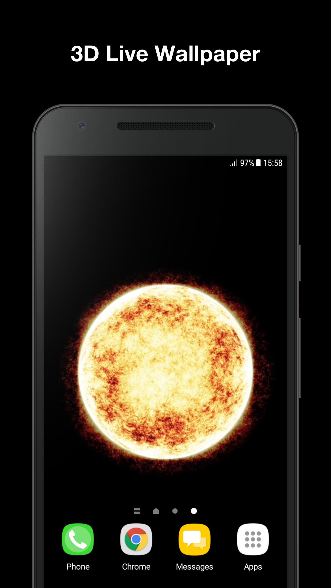 Android 用の 太陽 アニメーション壁紙 Apk をダウンロード