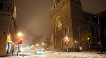 City in winter syot layar 1