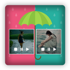 Live Rain Snow Photo Video Editor アイコン