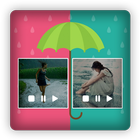 Live Rain Snow Photo Video Editor icon