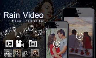 Live Rain Snow Photo Video Editor ポスター