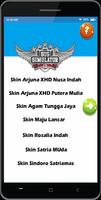 Livery BUSSID Skin Bus Simulator Indonesia Cartaz