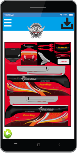 Bus Simulator Indonesia Template - Extra